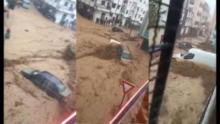 أمطار غزيرة تغمر شوارع تطوان وتشل حركة المرور