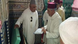 هبة ملكية لشرفاء مولاي بوشعيب تم تسليمها على هامش انعقاد موسم مولاي بوشعيب السارية بأزمور