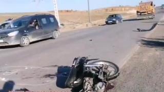 مصرع شاب ثلاثيني على دراجته في حادثة سير بطريق الجرف