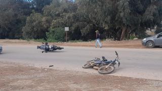 إصابة عون سلطة في حادثة سير بمركز جماعة سيدي علي بنحمدوش