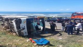 إصابة سبعة أشخاص في انقلاب حافلة للمسافرين بجماعة أولاد عيسى بإقليم الجديدة