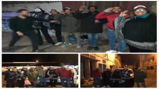 “الحضن الدافىء” في مبادرة لبث الدفىء على المشردين بازمور